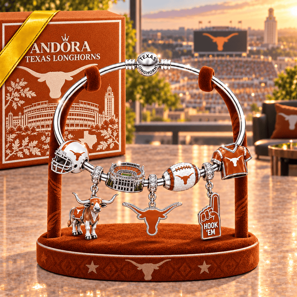 TLH Silver Charm Bracelet Set TMH