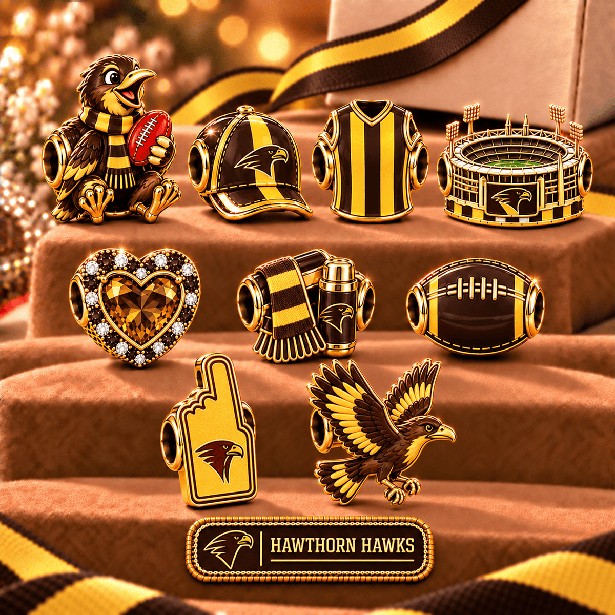 HATW Gold Charm Set PNPA