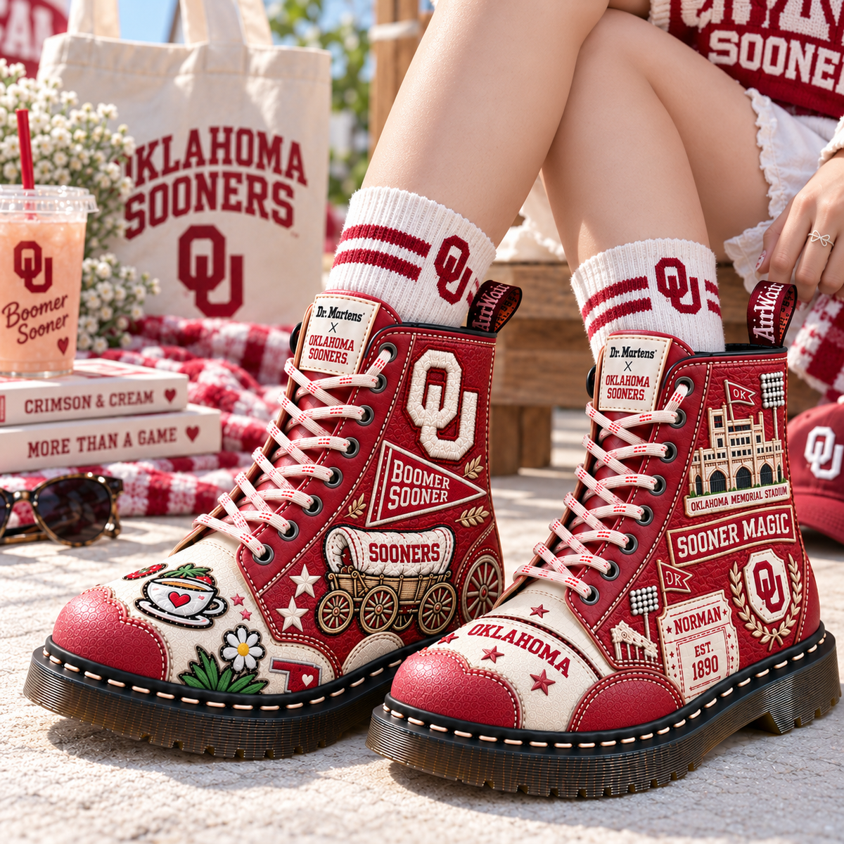 OSN Premium Leather Lace-Up Boots LNTH